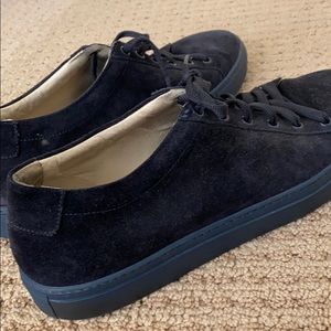 Kenneth Cole Size 13 Black Suede Shoes Mint